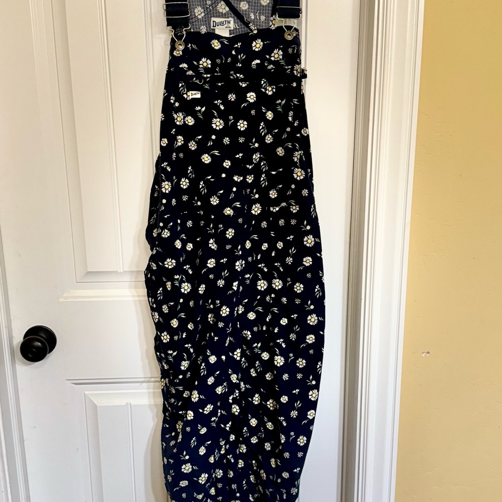 Daisy Blue Duluth Overalls